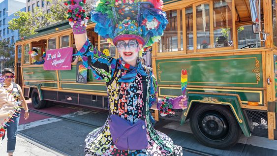 En San Francisco se dan los festejos más grandes por el mes del orgullo LGBT+ En San Francisco se dan los festejos más grandes por el mes del orgullo LGBT+