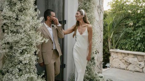 Boda de Donald JR y Bettina Trump.