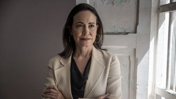 María Corina Machado, líder opositora venezolana y premio Nobel de la Paz 2025.