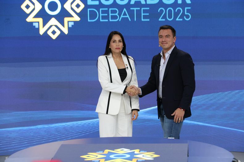 El mandatario de Ecuador, Daniel Noboa, y la correísta Luisa González se enfrentaron este domingo 23 de marzo en un debate con miras a la segunda vuelta presidencial.