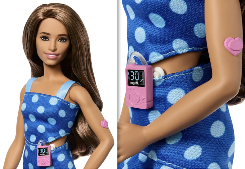 Barbie con diabetes tipo 1