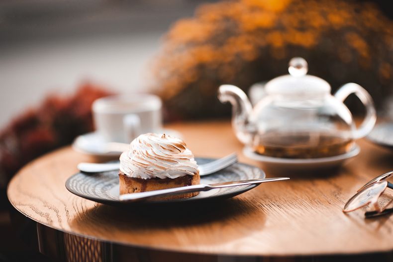 mesa de té