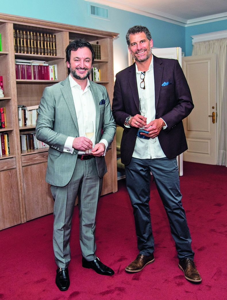 Juan Andrés Cendan y Juan Pablo Clerici