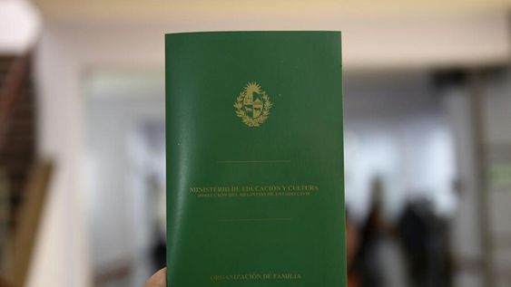 Libreta de matrimonio. Foto: MEC Libreta de matrimonio. Foto: MEC