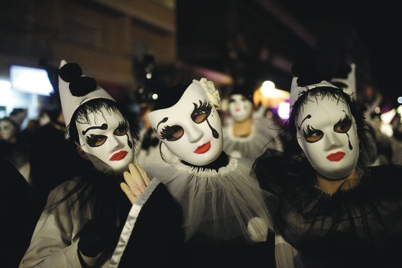 El Carnaval de Macedonia es el más siniestro del mundo
