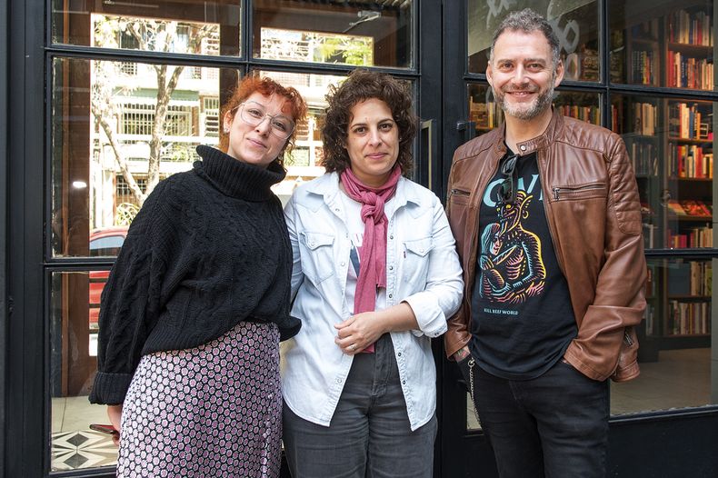 Mercedes Figueredo, Florencia Courreges y Álvaro Planzo, de Cultural Alfabeta