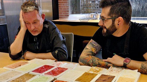 Albert Adrià y Alfredo Machado Albert Adrià y Alfredo Machado