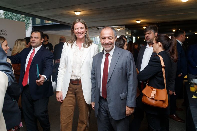 Lucía Moratorio y Max Sapolinski