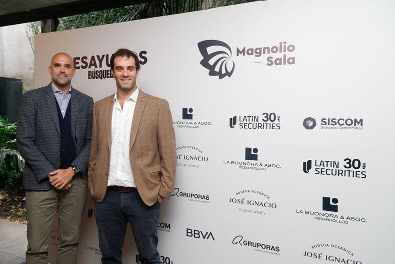 Nicolás Constantinidi y Juan Bauzá