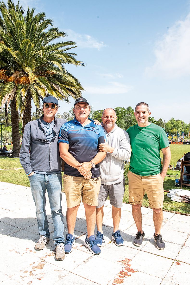 Pablo Oribe, Diego Ormaechea, Martín Ferrés y Pedro Vecino