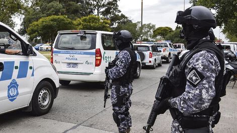 Operativo policial. Foto: Ministerio del Interior