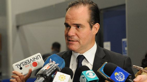 Mauricio Claver-Carone, en su reciente visita a Montevideo. Foto: Presidencia. Mauricio Claver-Carone, en su reciente visita a Montevideo. Foto: Presidencia.