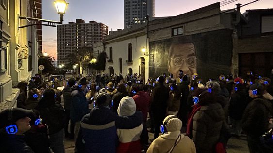 Montevideo Sonoro en la peatonal Curuguaty, en Barrio Sur&nbsp;
