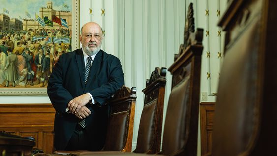 Wilfredo Penco, presidente de la Corte Electoral Wilfredo Penco, presidente de la Corte Electoral