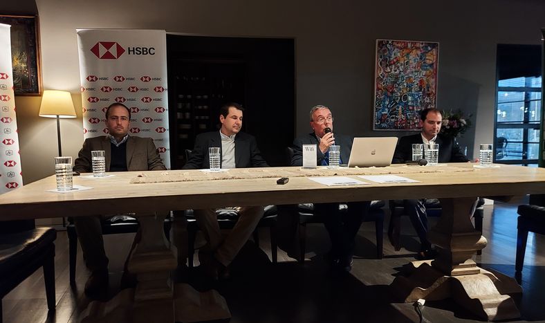 Alfredo Rava, Rodrigo Fernández, Gustavo Basso y Juan Pablo Falcón