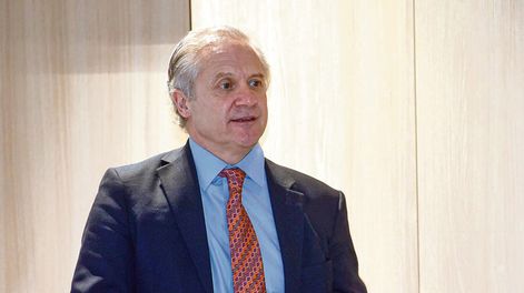 Jorge Srur, gerente Regional Sur de CAF. Foto: Presidencia