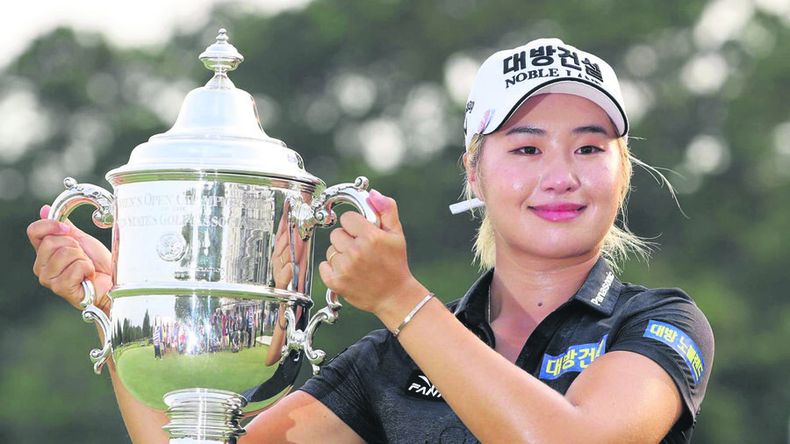 imagen de En un torneo con muchas controversias, finalmente la coreana Jeongeun Lee ganó el Abierto Femenino de Estados Unidos
