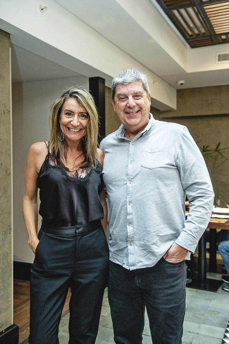 Gerenta comercial de Magnolio Group Karen Jawetz&nbsp; y Francisco Kantor, gerente general de Almena