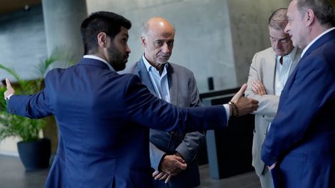 Dirigentes de la coalición republicana.