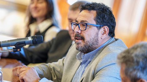 Alejandro Sánchez, secretario de Presidencia. Alejandro Sánchez, secretario de Presidencia.