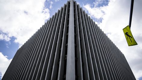 Sede de UTE en Montevideo. Foto: Javier Calvelo / adhocFOTOS