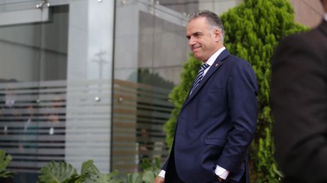 Yamandú Orsi en la cumbre de la Cumbre de Estados Latinoamericanos y Caribeños (Celac).