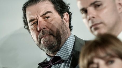 Gabriel Albornoz durante un evento de Cabildo Abierto. Foto: Javier Calvelo / adhocFOTOS