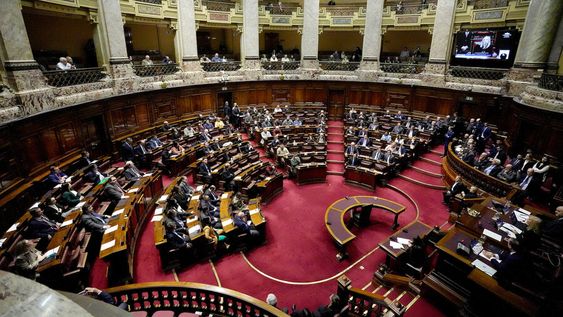 Asamblea General en el Palacio Legislativo en Montevideo. Foto: Javier Calvelo / adhocFOTOS Asamblea General en el Palacio Legislativo en Montevideo. Foto: Javier Calvelo / adhocFOTOS