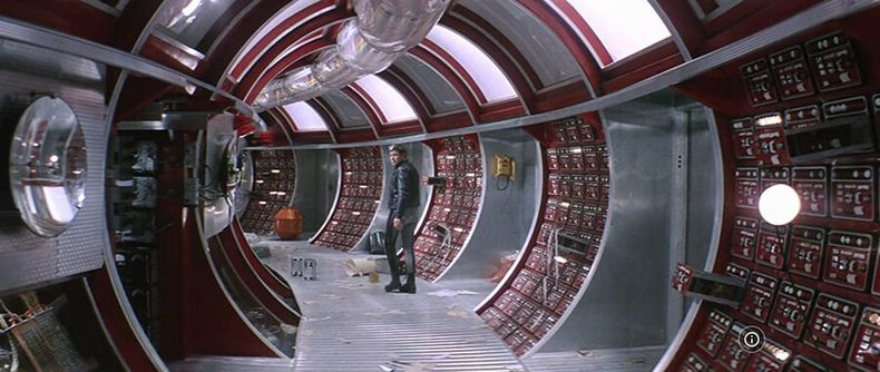 Donatas Banionis en la estación espacial
