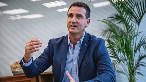 El nuevo presidente de Anafap, Ignacio Azpiroz. Foto: Mauricio Zina / adhocFOTOS