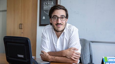 Antonio Manzi, director de Transferencias y Monitoreo del Mides. Foto: Mauricio Zina / adhocFOTOS