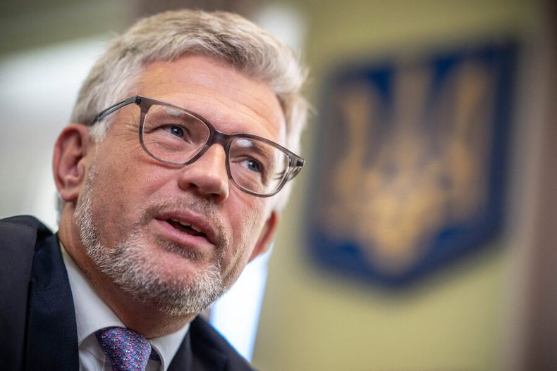 Andrij Melnyk. Foto: Michael Kappeler, AFP