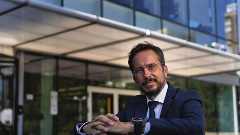 El economista español José Ignacio Conde-Ruiz. Fotos: Gentileza Conde Ruiz