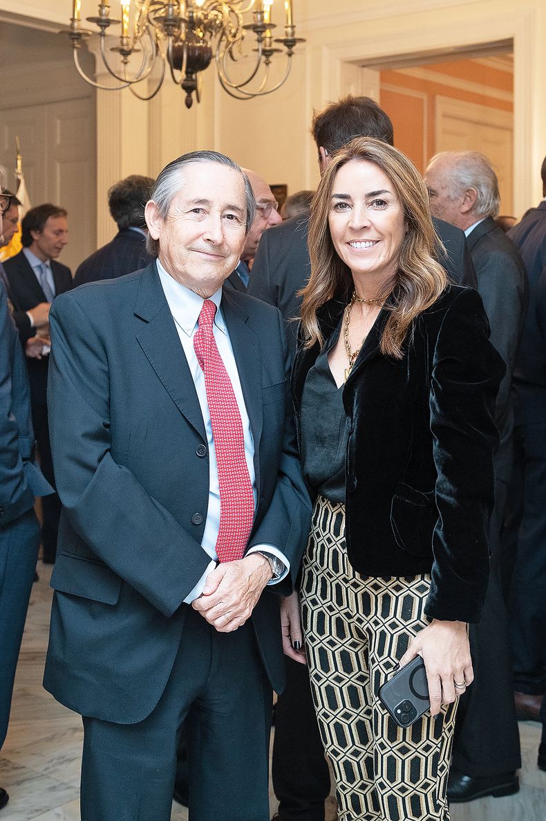 Horacio Hughes junto a Paulina Fernández Rubio