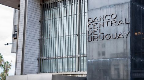 Sede del Banco Central del Uruguay, en la Ciudad Vieja.