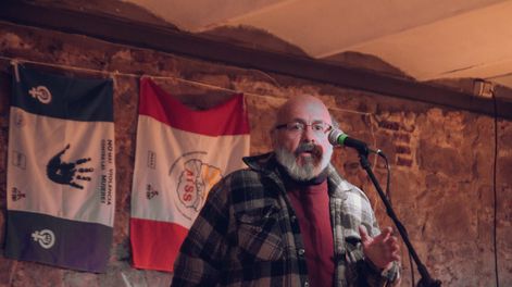 Adolfo Bertoni, dirigente histórico de la Asociación de Trabajadores de la Seguridad Social&nbsp;