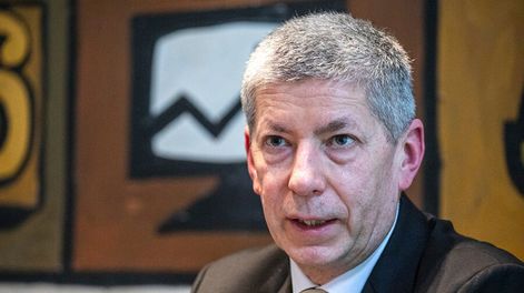 Rostyslav Tronenko, embajador de Ucrania para las Américas. Foto: Mauricio Zina, adhocFOTOS