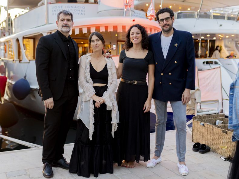Socios de JIIFF: Pablo Mazzola, Fiona Pittaluga, Mariana Rubio Pittaluga y Martín Cuinat
