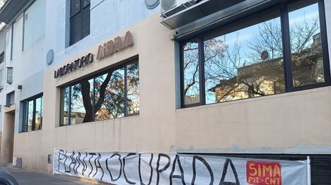 Ocupación de la planta del laboratorio Libra el 19 de julio