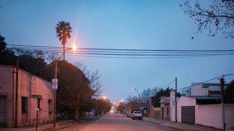 Calle de la ciudad de Treinta y Tres