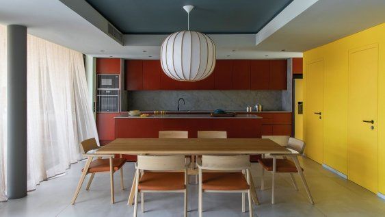 un apartamento en punta ballena con personalidad: la clave es el color un apartamento en punta ballena con personalidad: la clave es el color