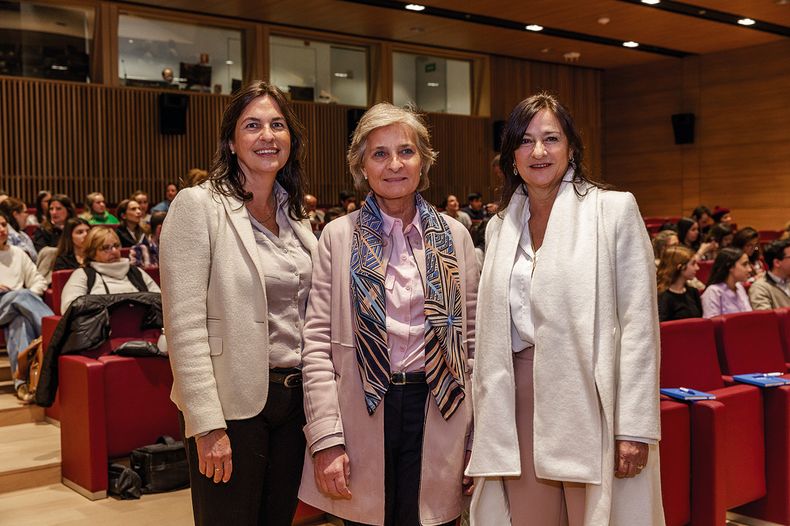María José Frontini, Mercedes Rovira y Lucía Bervejillo