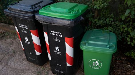 Contendedores de reciclaje