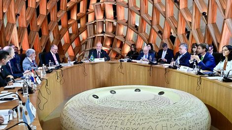 La cumbre en Río de Janeiro, en diciembre de 2023, en la que se firmó el acuerdo con Singapur.