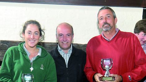 imagen de María Larrauri y Kevin Adams ganaron el Abierto de Altos del Arapey