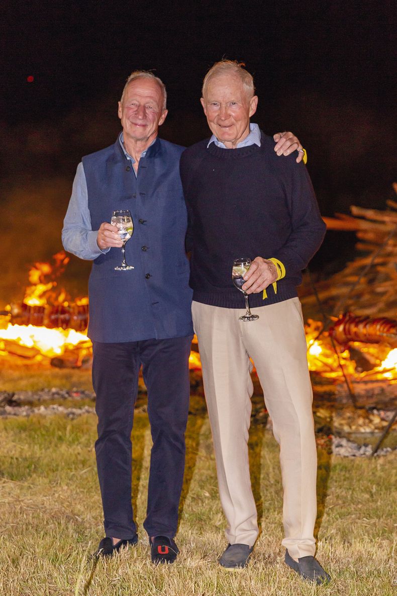 Donald Hall y Eric Sturdza