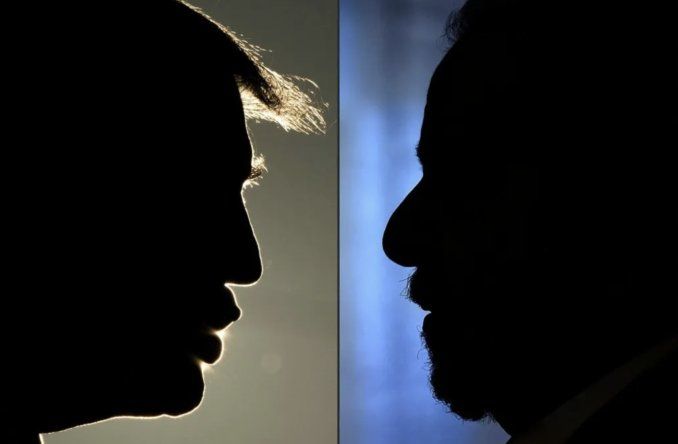 Donald Trump y Lula, frente a frente.