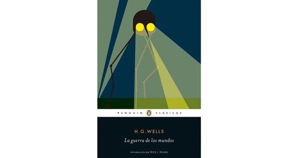 imagen de “La guerra de los mundos”, de H. G. Wells, un clásico de la ciencia ficción publicado en e-book