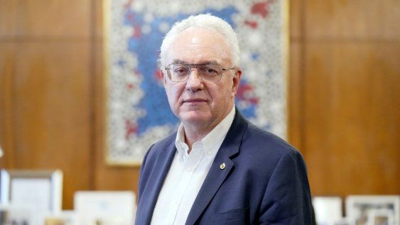 Mario Lubetkin durante la entrevista con Búsqueda. Mario Lubetkin durante la entrevista con Búsqueda.