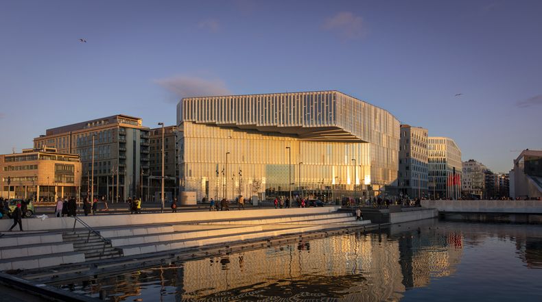 Deichman Bj&oslash;rvika, Oslo.&nbsp;